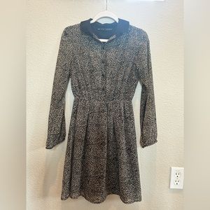 A cute cheetah print small dress from Zara!